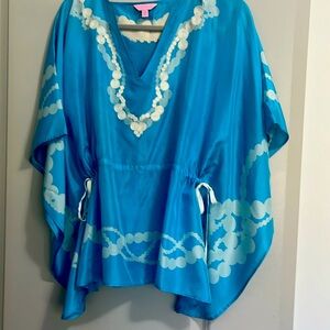 Lilly Pulitzer Blouse blue size S/M